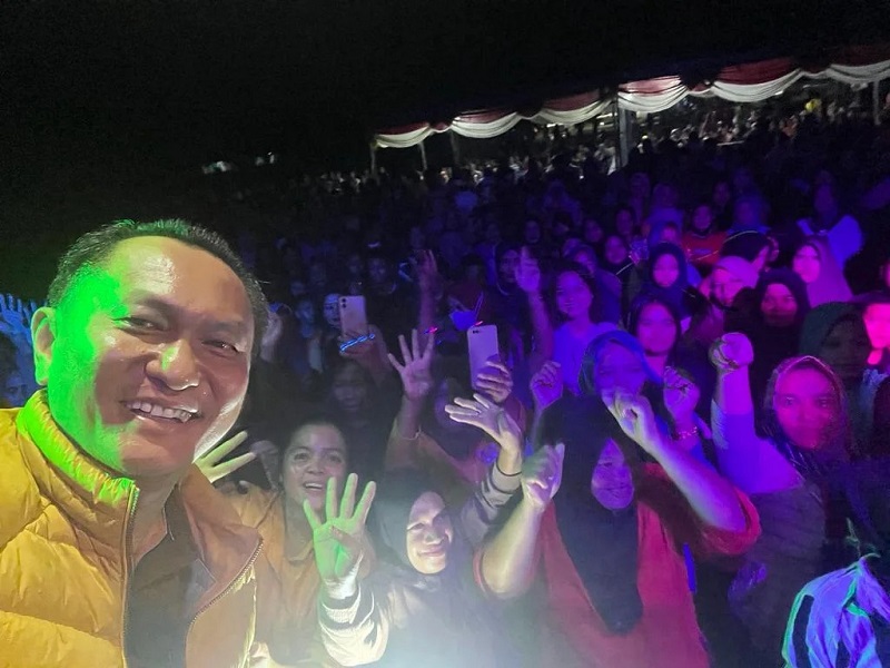 Malam yang luar biasa bersama masyarakat di Belitung